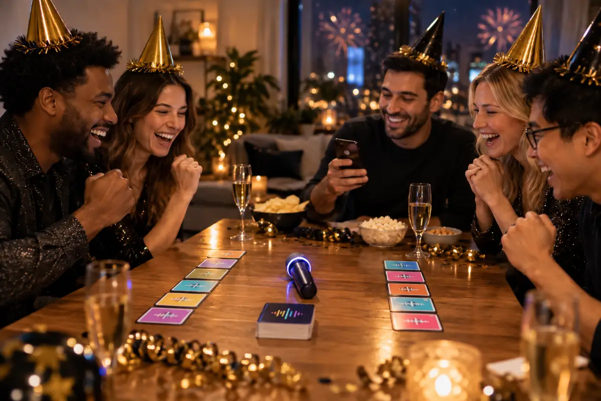 Das Musikspiel, das deine Silvesterparty bis Mitternacht trägt